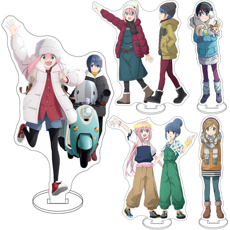 16CM Anime ‌Yuru Camp Figure R - Figma Stand Set recension och pris