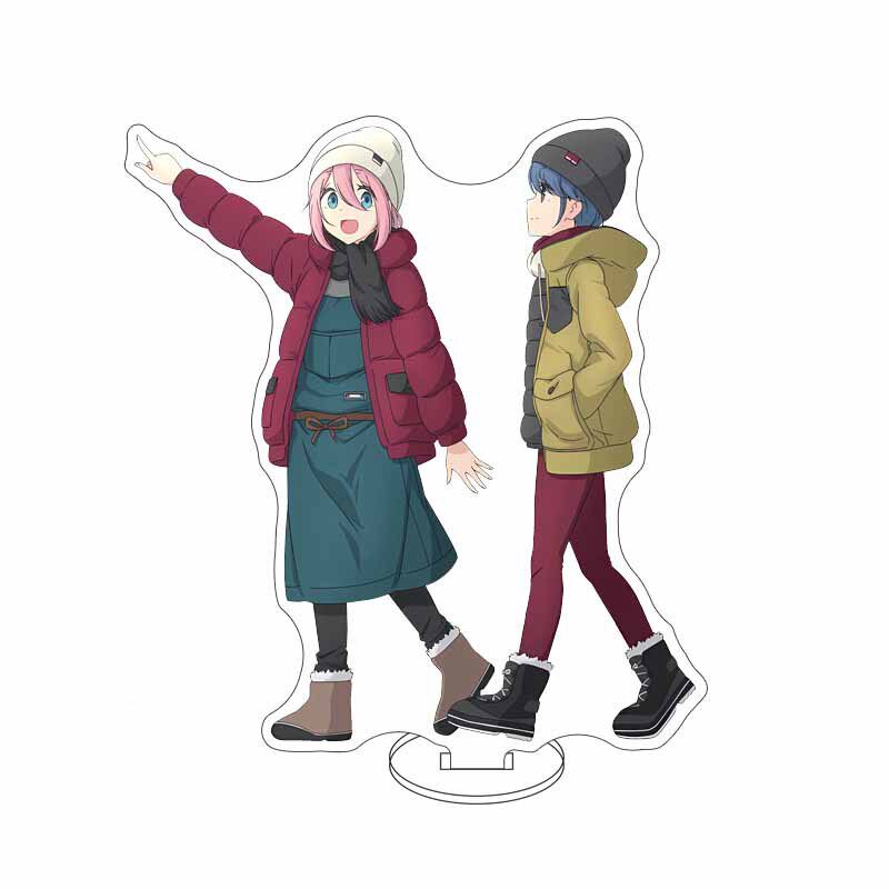 16CM Anime ‌Yuru Camp Figure R - Figma Stand Set recension och pris