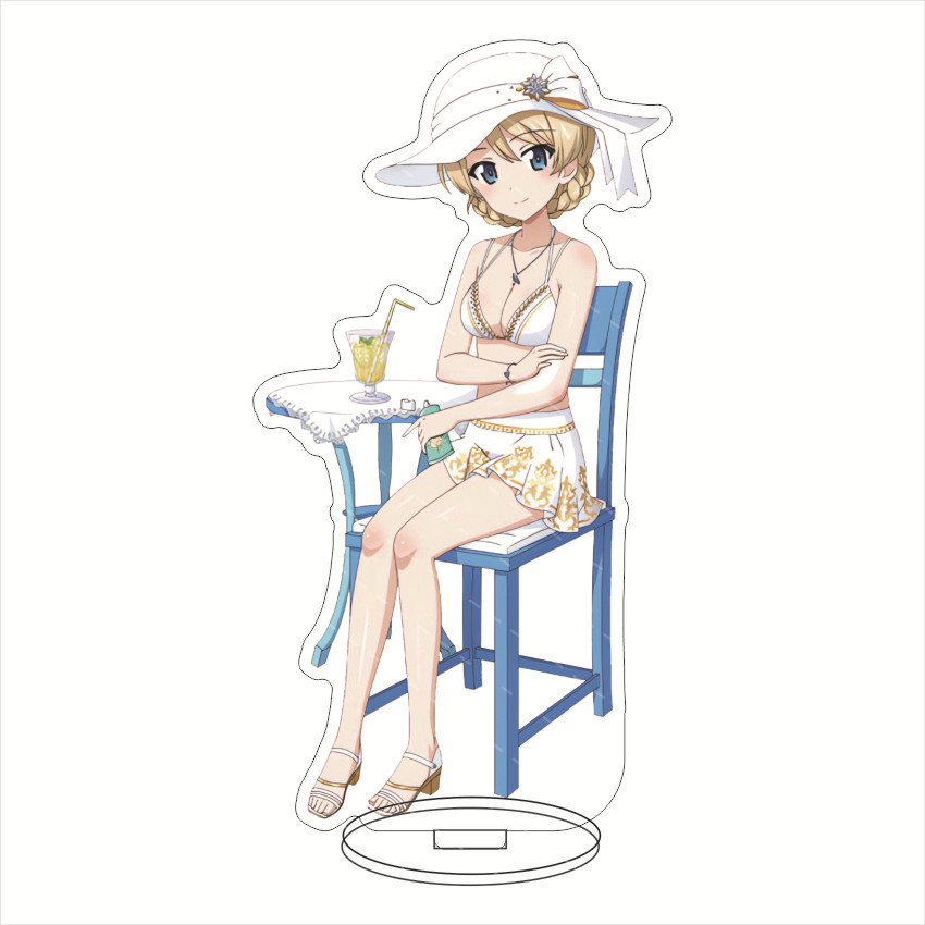 16CM Anime Acrylic Stand GIRLS - Figma Stand Set recension och pris