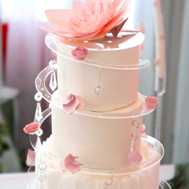 Cake Spiral Tiered Stand Pastr - Display Risers Set recension och pris